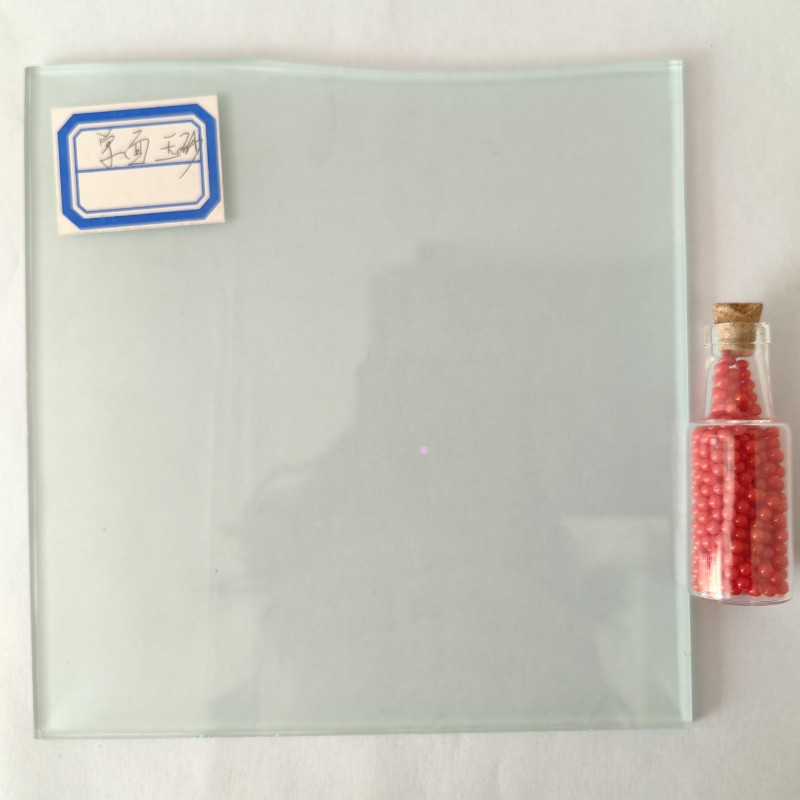 Clear Acid Etched Glass