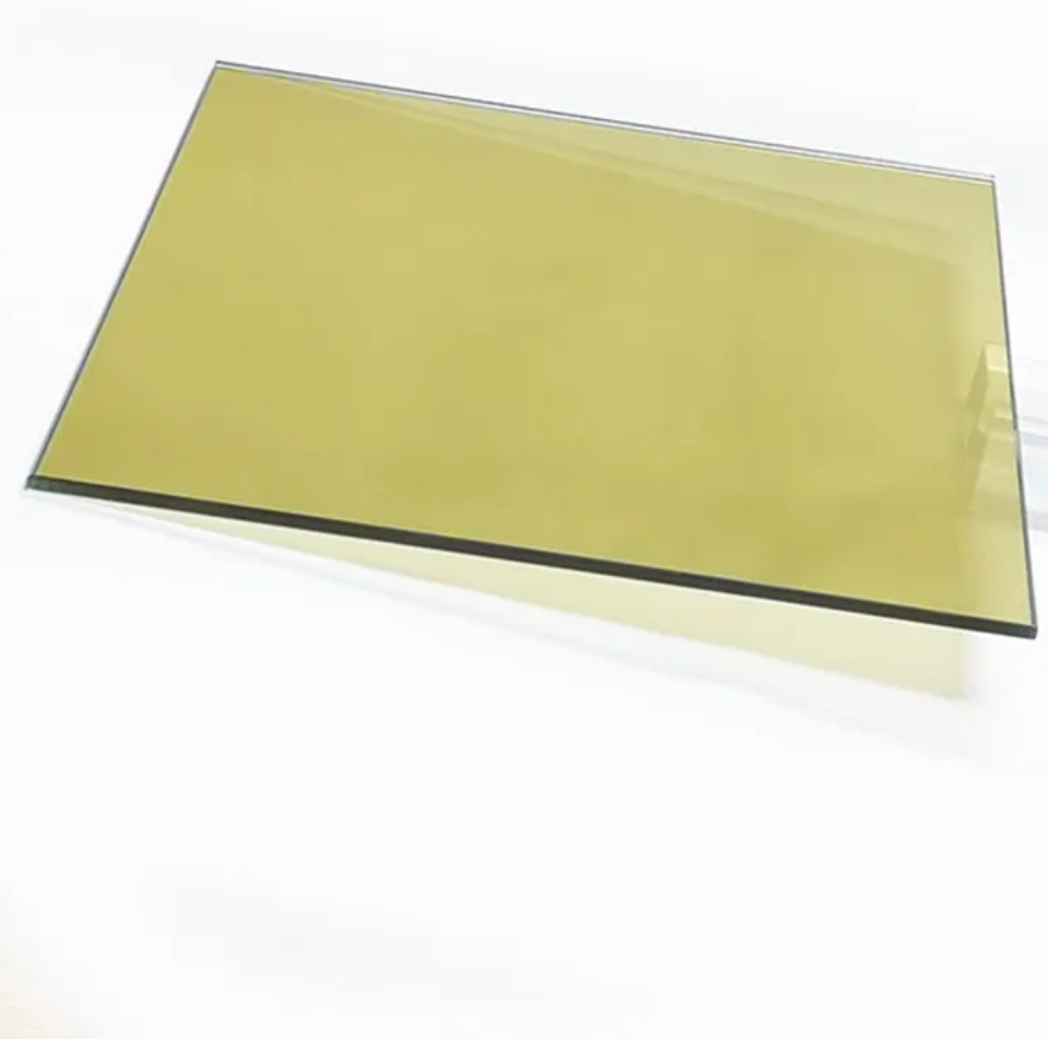 24K Golden Reflective Glass
