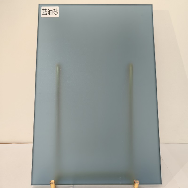 Tinted Acid Etched Glass