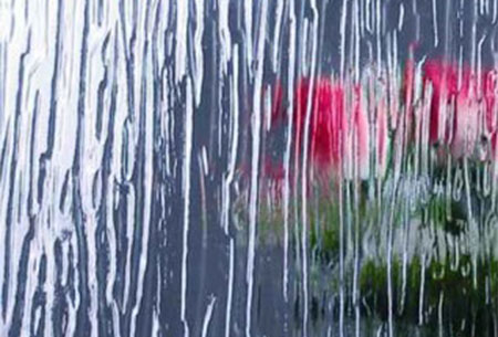 Clear Rain Patterned Glass