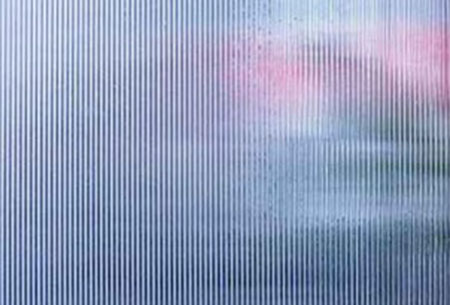 Clear Reeded Patterned Glass
