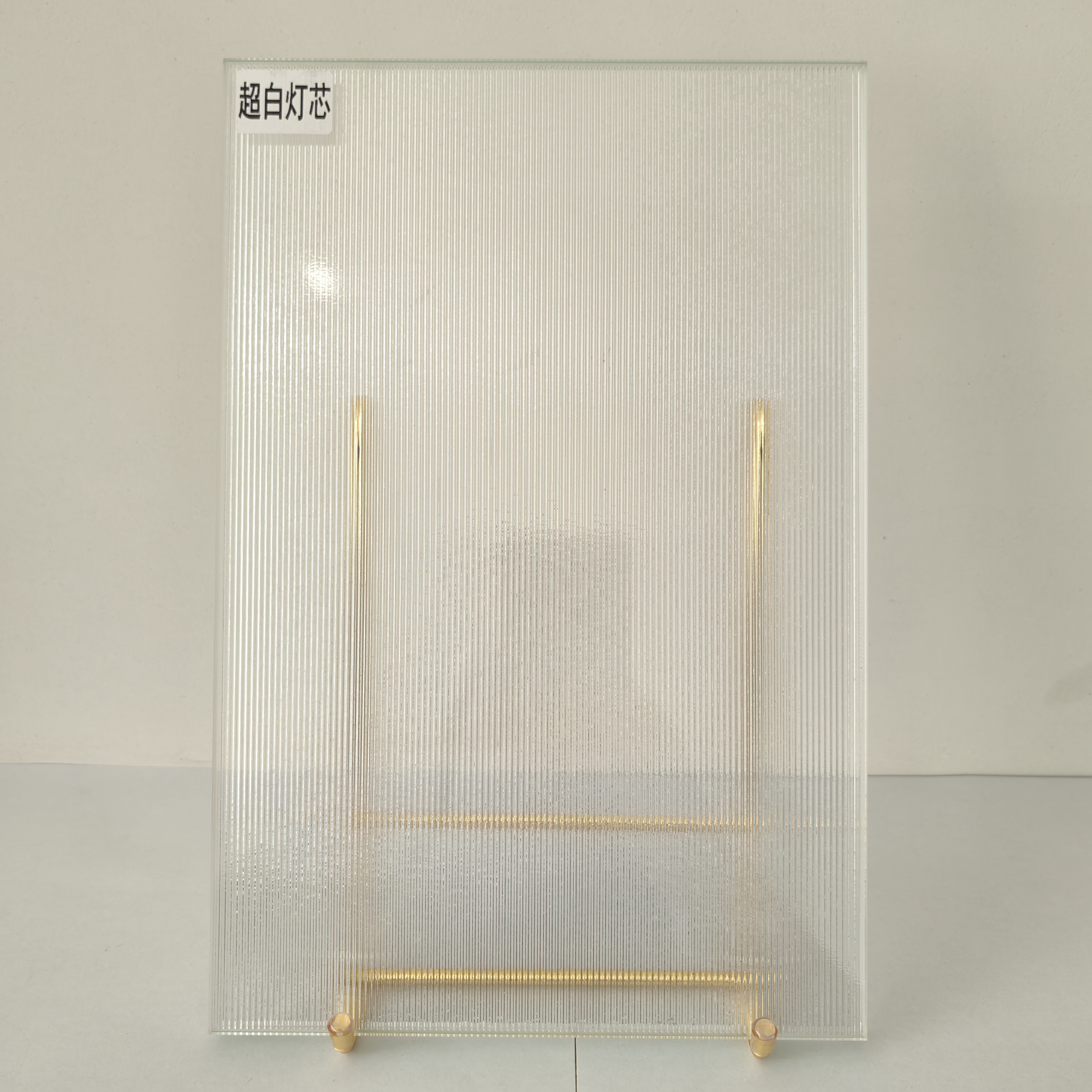 Ultra Clear Flutelite Patterned Glass