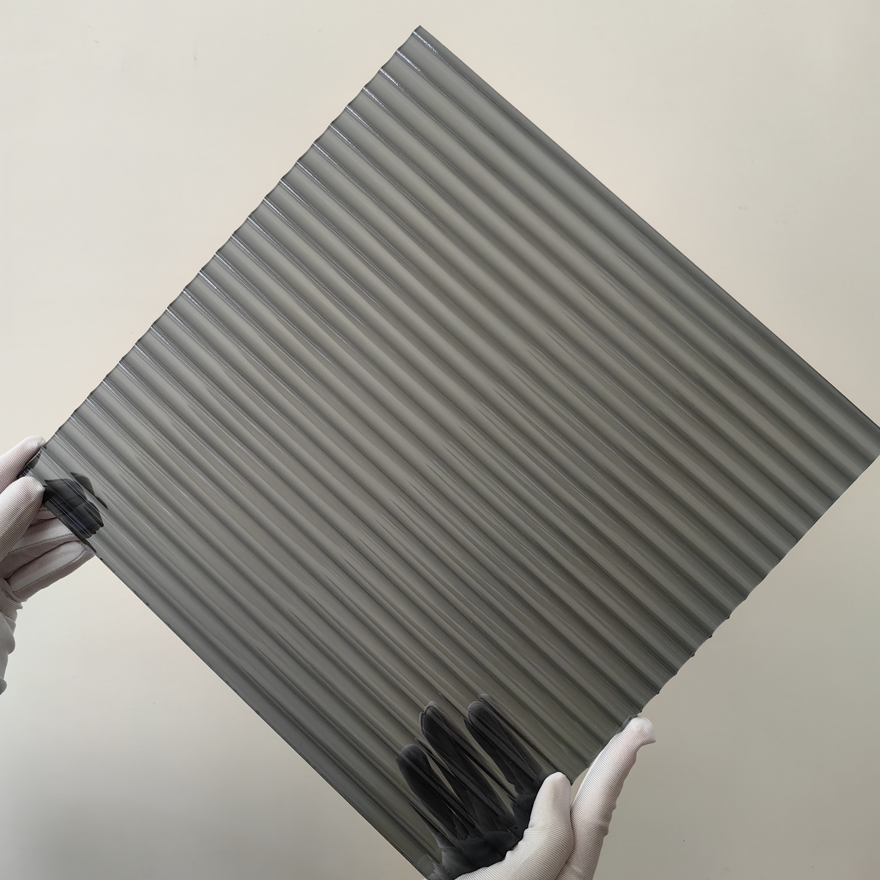 Grey Moru Patterned Glass