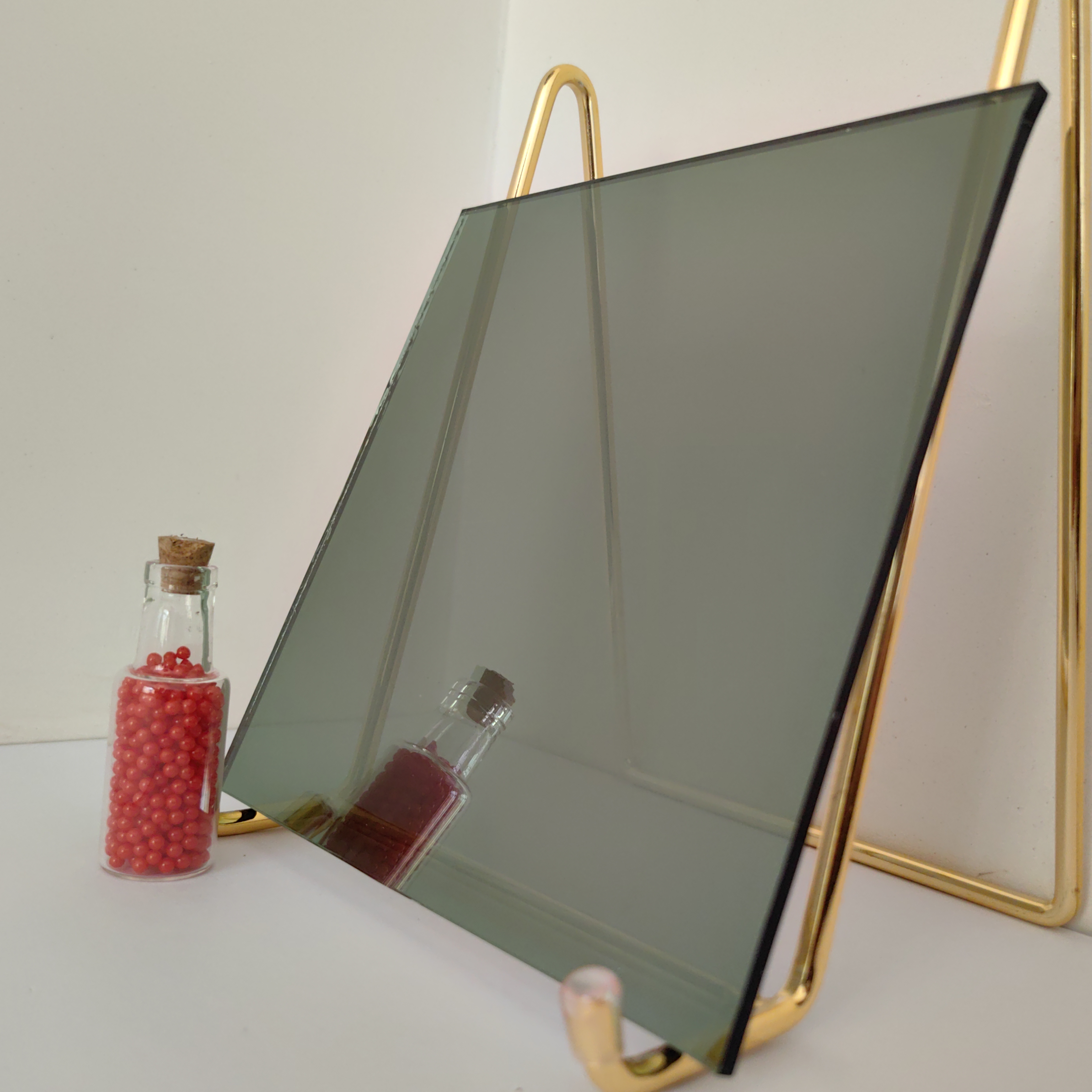 Green Reflective Glass