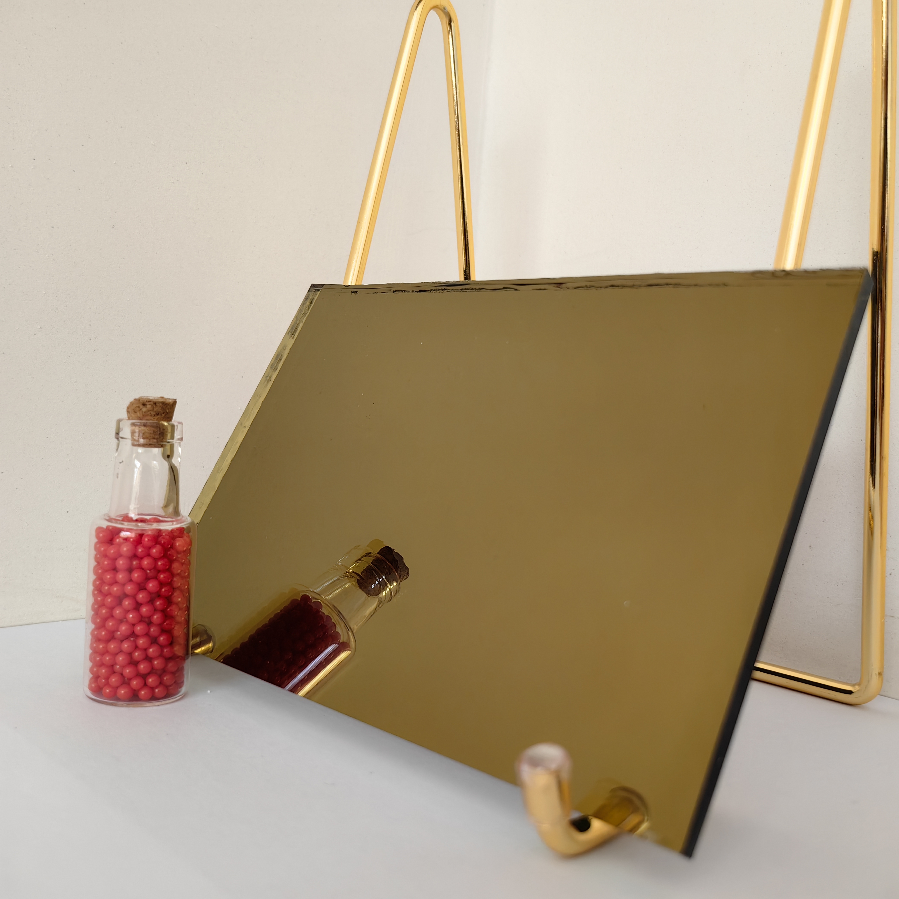 Golden Yellow Mirror