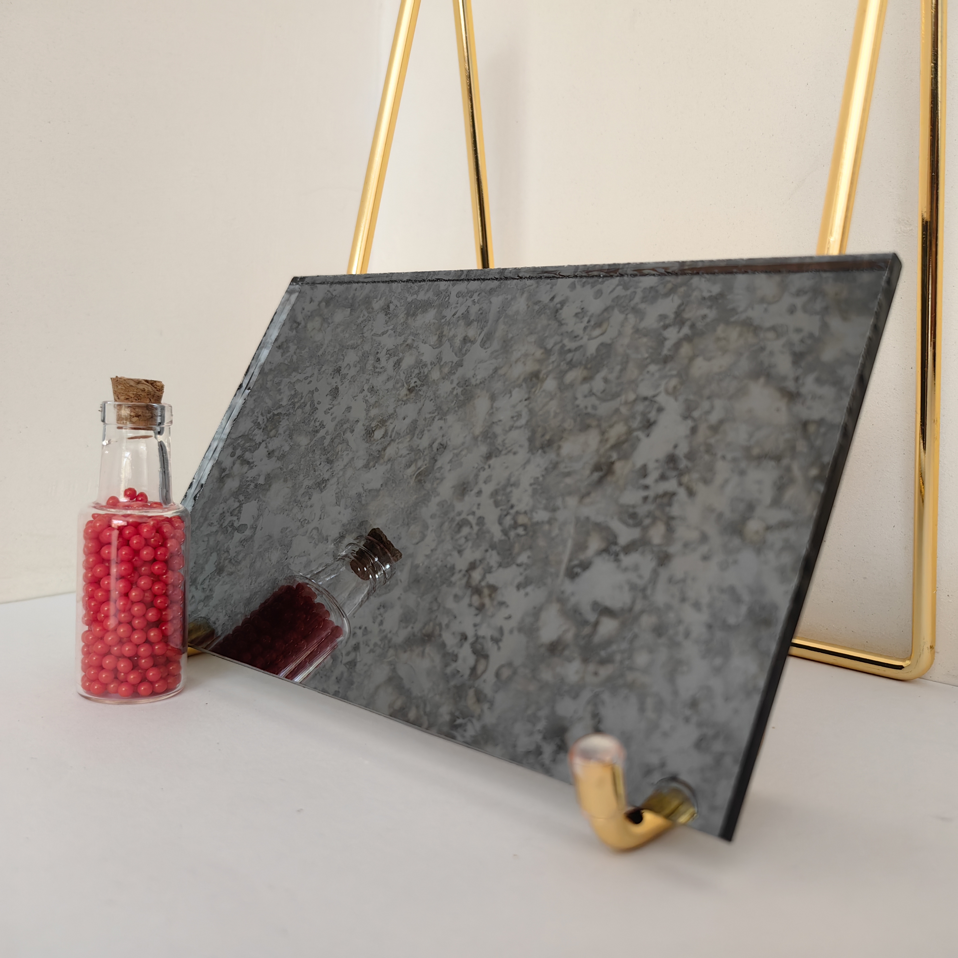 Grey Antique Mirror